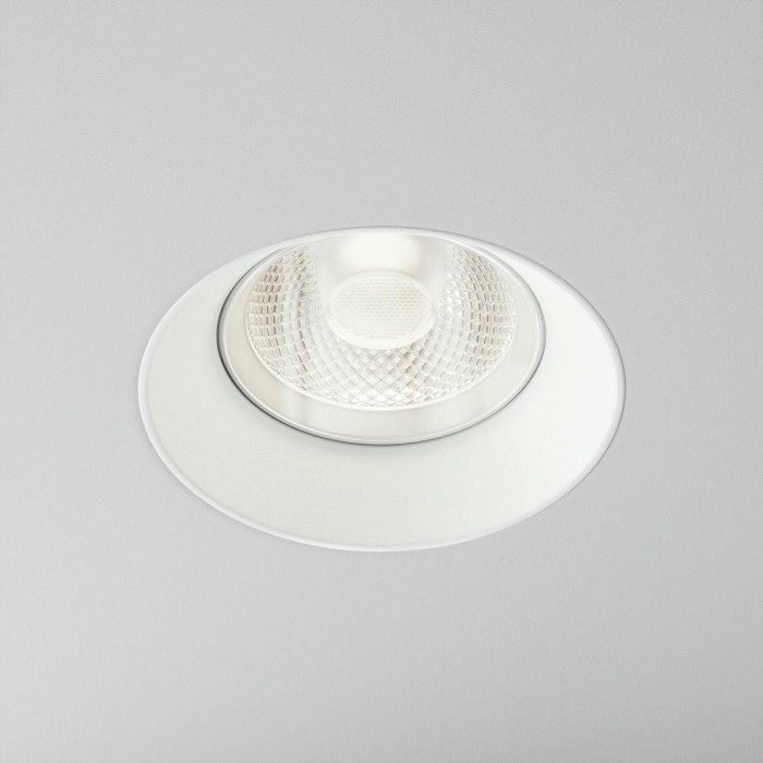 Встраиваемый светильник Maytoni Technical Flint DL101-GU10-TRS-W