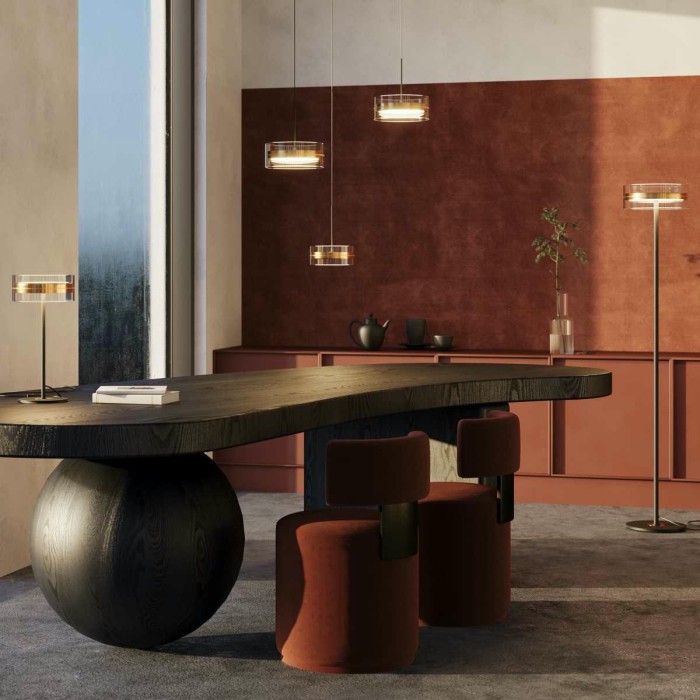 Подвесной светодиодный светильник Maytoni Dress code MOD348PL-L18BBS3K