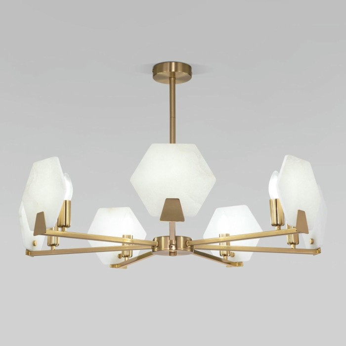 Потолочная люстра Eurosvet Marble 60158/7 латунь