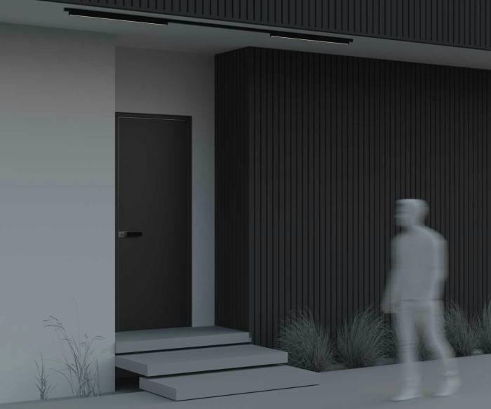 Уличный трековый светильник Maytoni Outdoor O-TR02-1-S-24WB3K