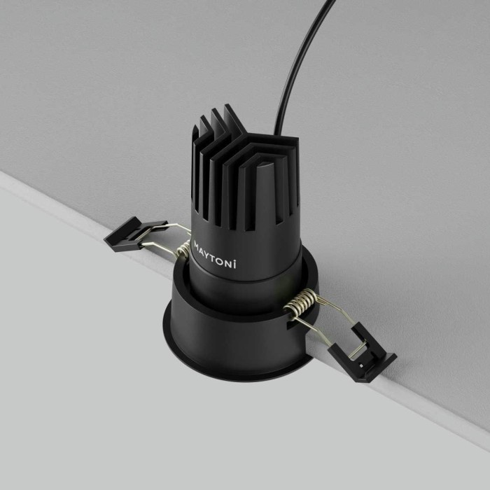 Встраиваемый светильник Maytoni Technical Dip DL116-10W-4K-B