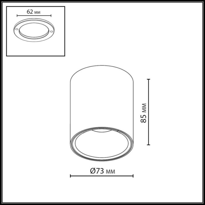 Потолочный светильник Odeon Light HIGHTECH 7139/12CL