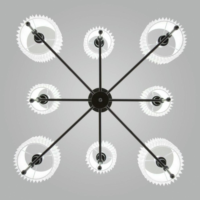 Подвесная люстра Eurosvet Notturno 60162/8 черный