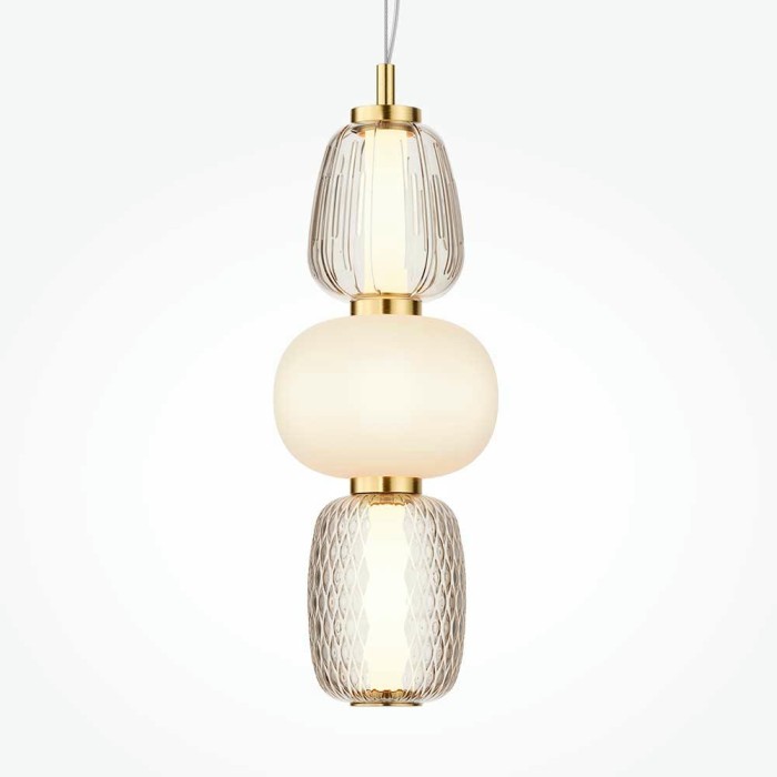 Подвесной светодиодный светильник Maytoni Pattern MOD267PL-L28G3K