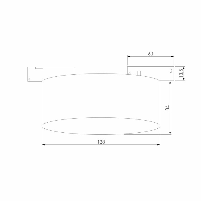 Трековый светодиодный светильник Elektrostandard Mini Magnetic 85161/01 a065648