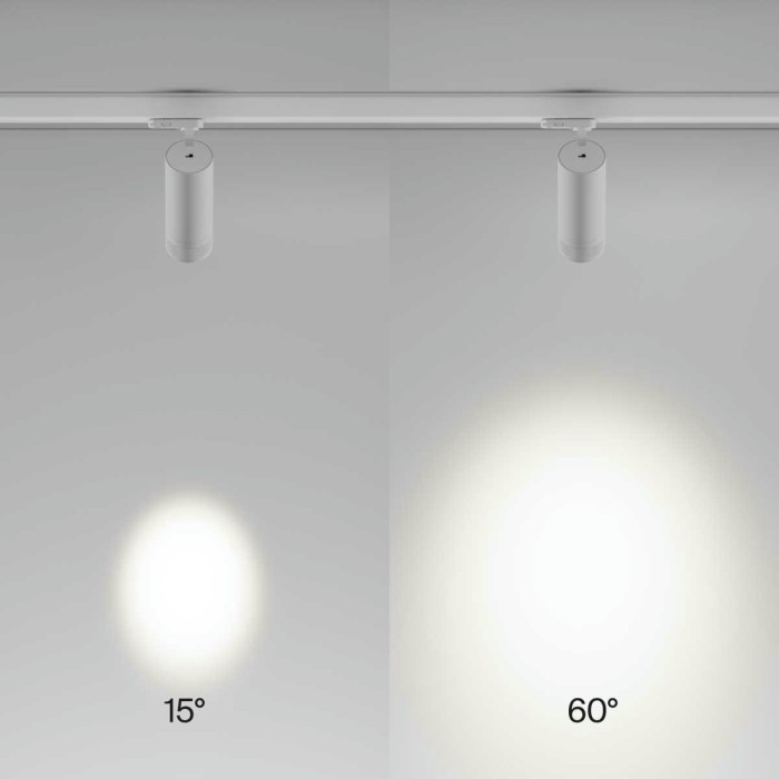 Трековый светодиодный светильник Maytoni Technical Focus Zoom TR198-3-20W4K-Z-W