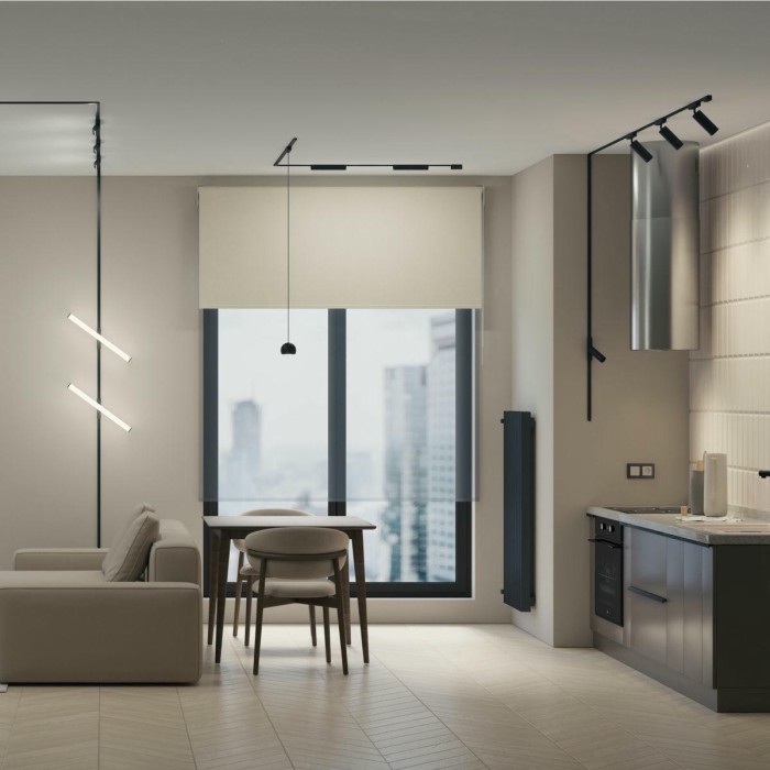 Трековый светильник Denkirs Air Hang DK5376-BK