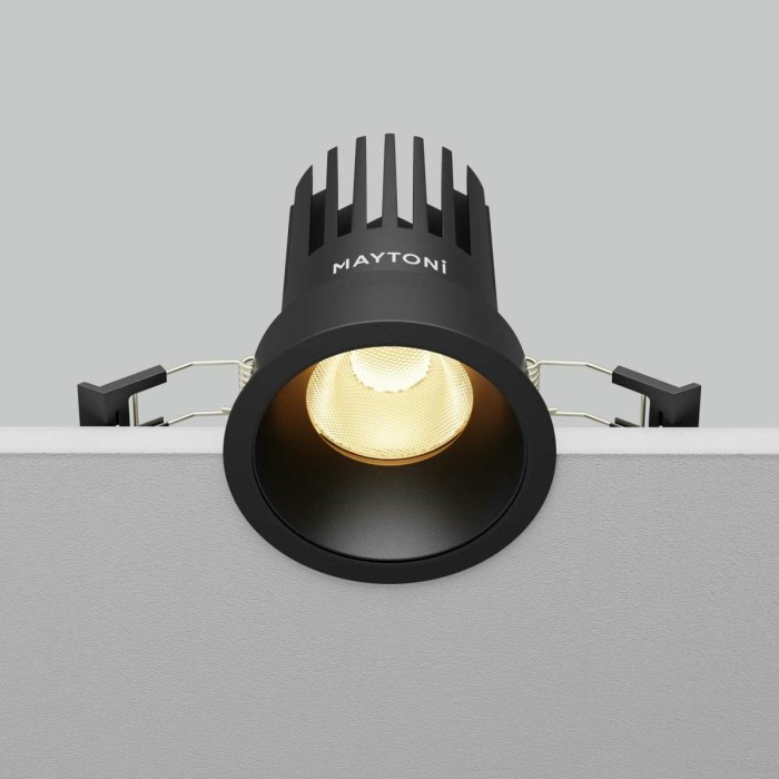 Встраиваемый светильник Maytoni Technical Dip DL117-15W-2.7K-B