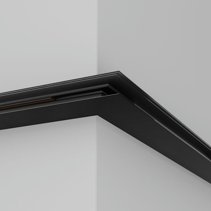 Коннектор L-образный Maytoni Technical Exility Busbur TRA034OCL-41B