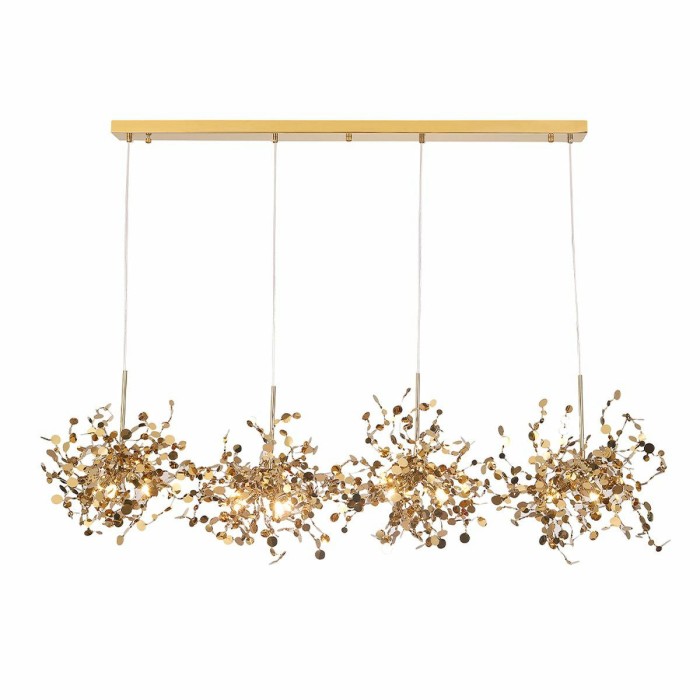 Подвесной светильник Crystal Lux GARDEN SP3х4 L1600 GOLD