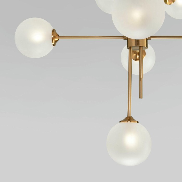 Подвесная люстра Eurosvet Volver 50383 латунь Smart