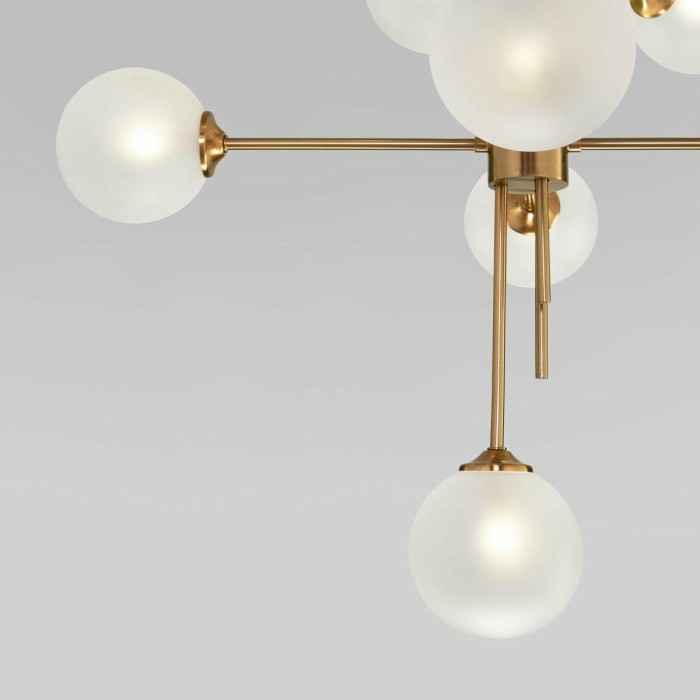 Подвесная люстра Eurosvet Volver 50383 латунь Smart