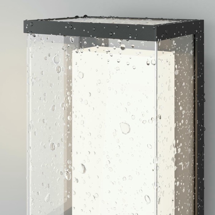 Уличный настенный светодиодный светильник Maytoni Baker Street O021WL-L10B4K