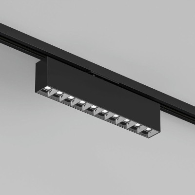 Трековый светодиодный светильник Denkirs Edder DK6444-BK