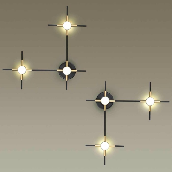 Настенный светодиодный светильник Odeon Light L-vision Costella 3906/9WL