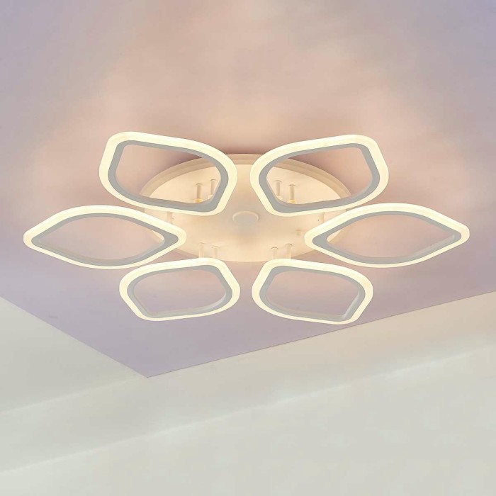 Потолочная светодиодная люстра Citilux Ромби Смарт CL236A160E