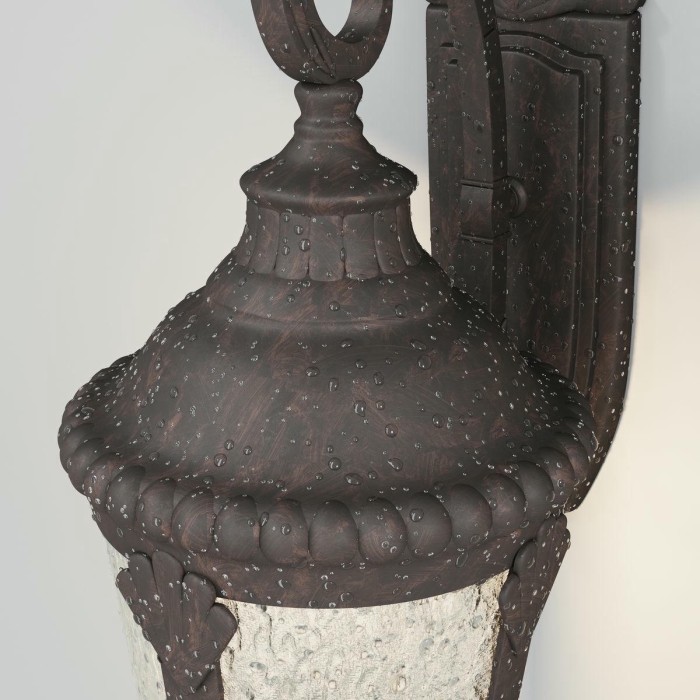 Уличный настенный светильник Maytoni Goiri O029WL-01BZ