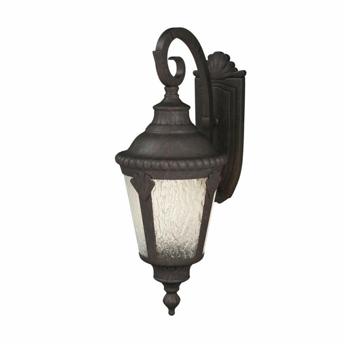 Уличный настенный светильник Maytoni Goiri O029WL-01BZ