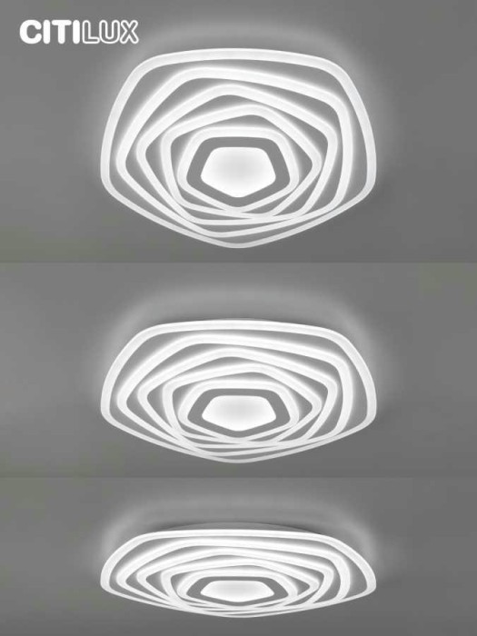 Потолочный светодиодный светильник Citilux Триест Смарт CL737A55E