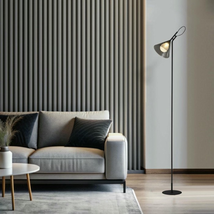 Торшер Eurosvet Enigma 01187/1 черный