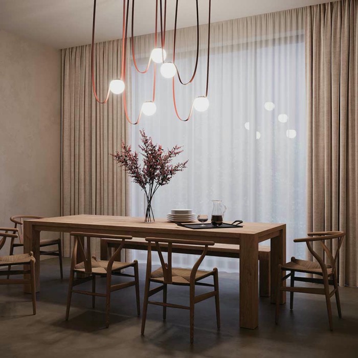 Подвесной светодиодный светильник Maytoni Technical Pendant system Parity Luna TR125B-10W3K-B