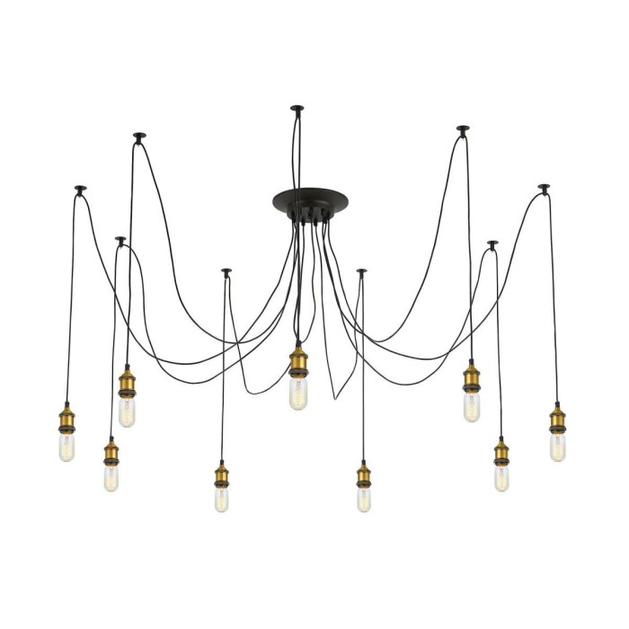 Подвесная люстра Citilux Эдисон CL451091