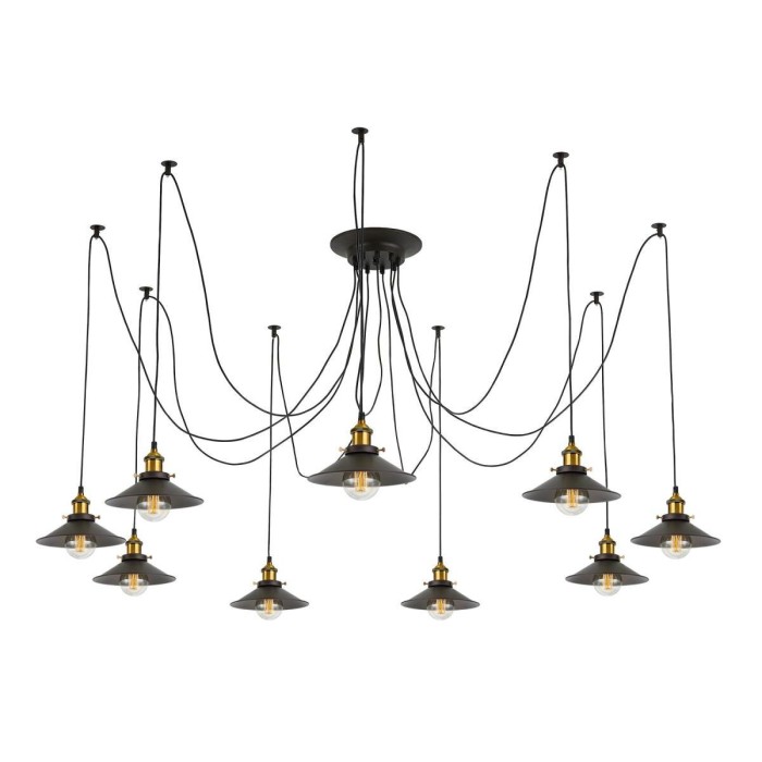 Подвесная люстра Citilux Эдисон CL451091