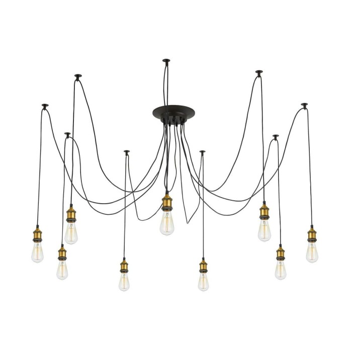 Подвесная люстра Citilux Эдисон CL451091