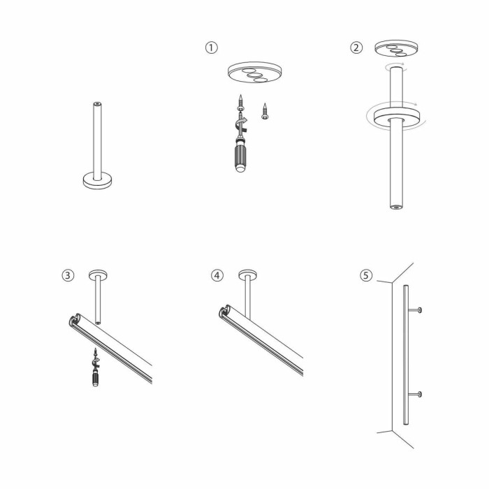 Крепление настенно-потолочное Elektrostandard Mini Magnetic 85200/00 a067290