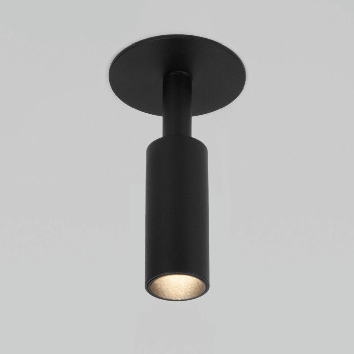 Встраиваемый светодиодный спот Elektrostandard Diffe 25039/Led черный a058218