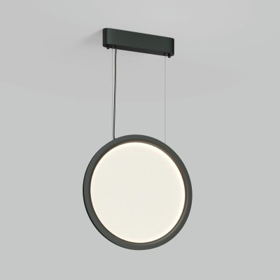 Подвесной вертикальный светодиодный светильник Denkirs Veil DK6604-BK