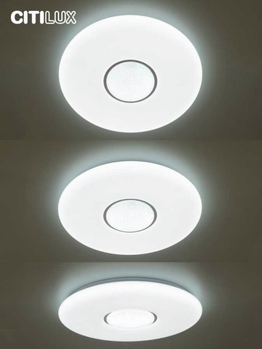 Потолочный светодиодный светильник Citilux Санта CL723900G