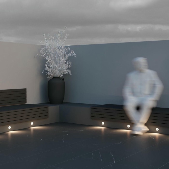 Встраиваемый светодиодный светильник Maytoni Limo O037-L3W3K