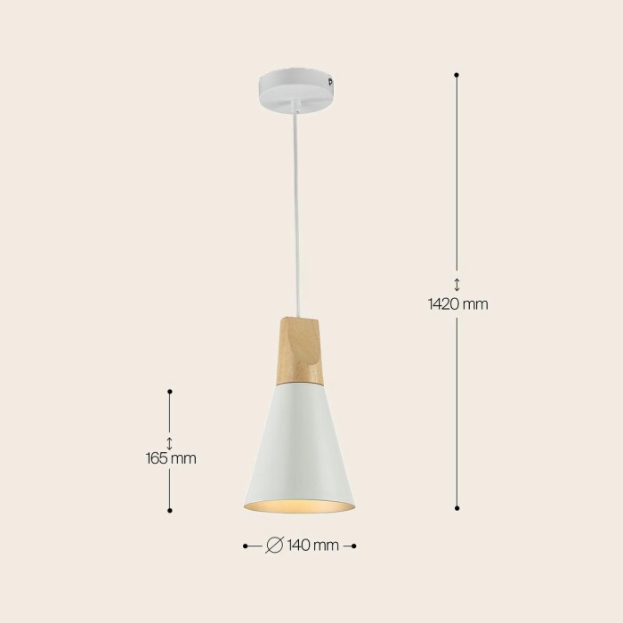 Подвесной светильник Maytoni Bicones P359-PL-140-W