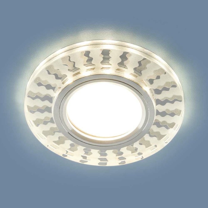 Встраиваемый светильник Elektrostandard 2248 MR16 SL/WH зеркальный/белый a047761