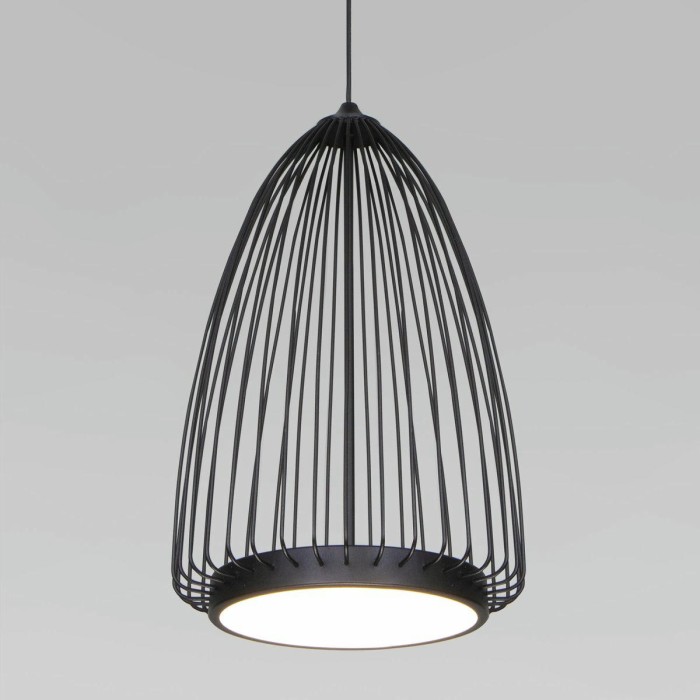 Подвесной светодиодный светильник Eurosvet Comodita 40009/1 LED черный