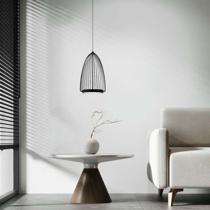 Подвесной светодиодный светильник Eurosvet Comodita 40009/1 LED черный