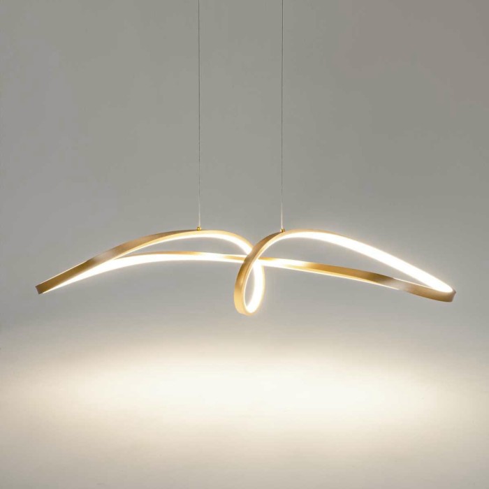 Подвесной светодиодный светильник Maytoni Curve MOD156PL-L52G4K