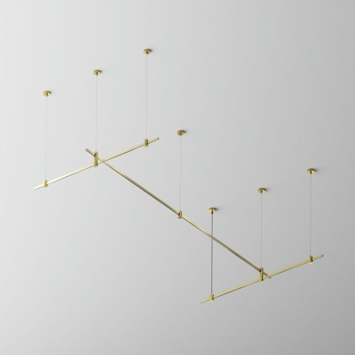 Основание на тросовых подвесах Hang для трековых светильников Maytoni Technical Flarity TFC-Flar-H07-BS