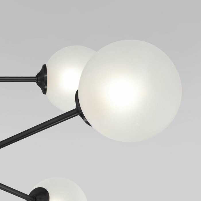 Подвесная люстра Eurosvet Volver 50383 черный Smart