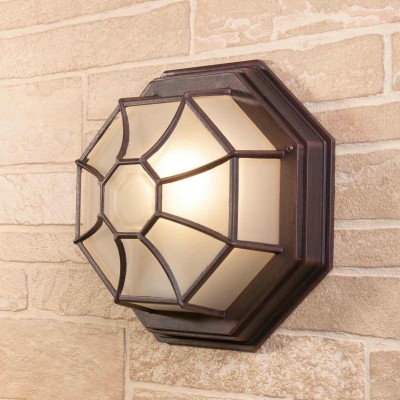 Уличный настенный светильник Elektrostandard Telarana GL 1024D капучино a043660