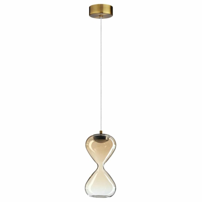 Подвесной светодиодный светильник Odeon Light Pendant Glessi 5093/4LA