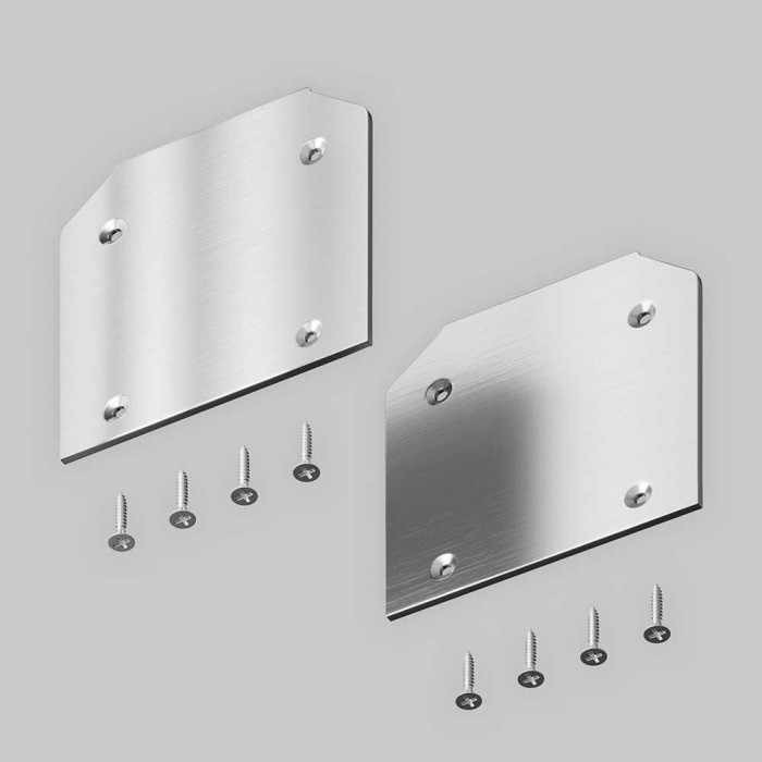 Заглушка торцевая к профилю Maytoni Technical 2 шт. TRA010MPEC-21S