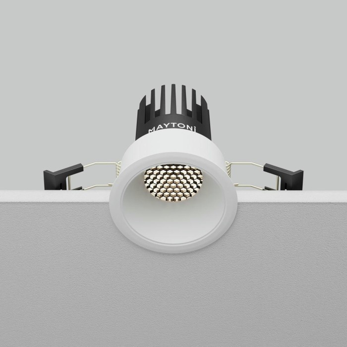 Встраиваемый светильник Maytoni Technical Dip DL115-10W-4K-W