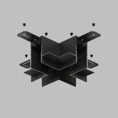 Коннектор X-образный Denkirs Smart Hide TR2114-BK