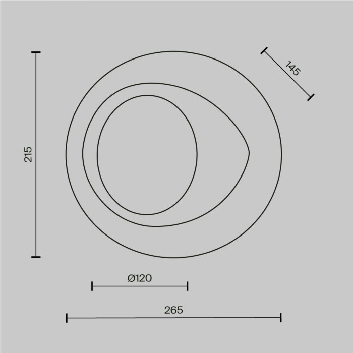 Бра Maytoni Modern MOD435WL-01W