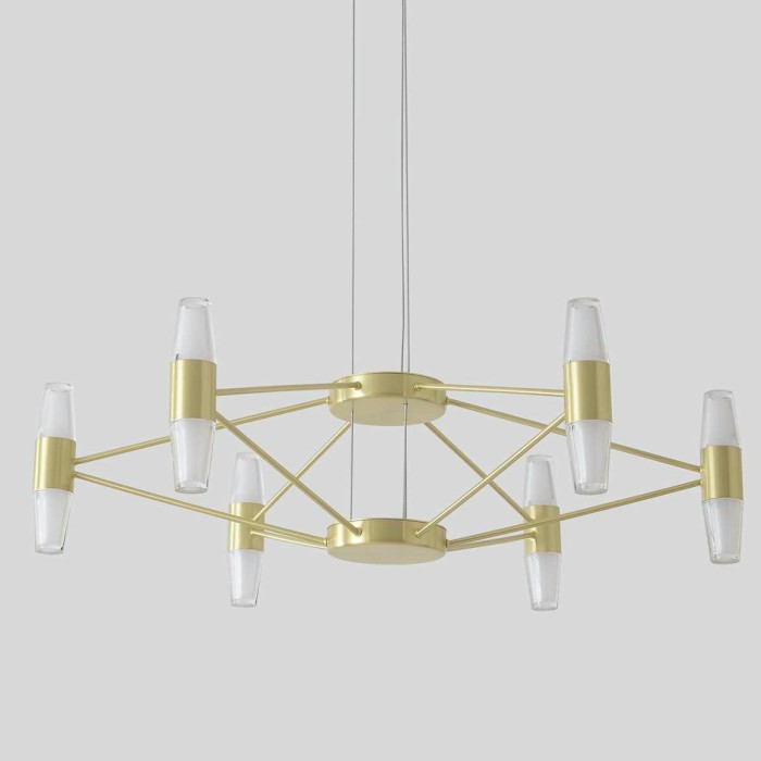 Подвесная люстра Crystal Lux DOROTEA SP6 GOLD