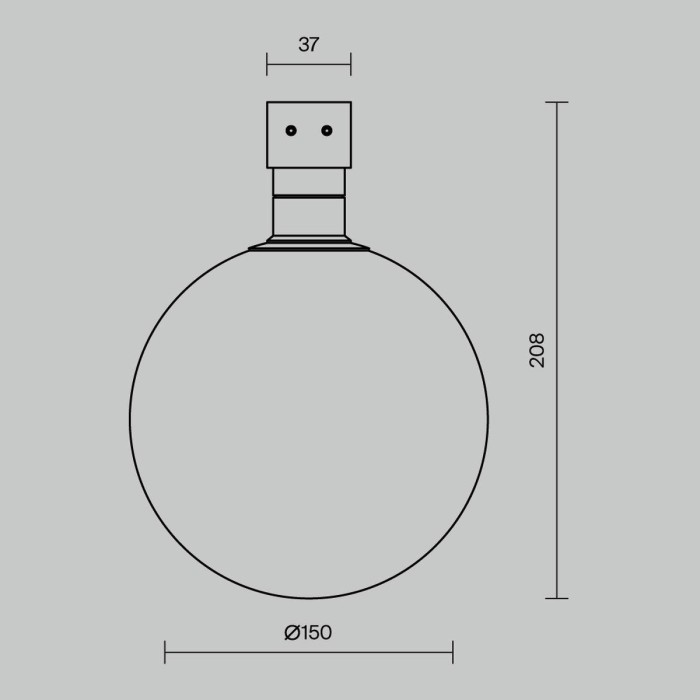 Уличный трековый светильник Maytoni Outdoor O-TR01-2-S-9WB3K
