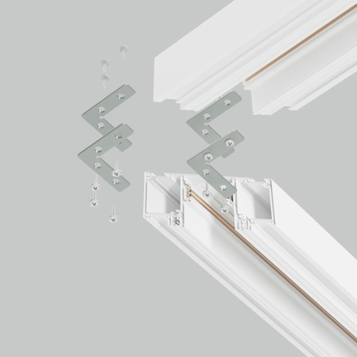 Комплект угловых соединителей Maytoni Technical Exility Busbar (4 шт) TRA034D-CL-42S