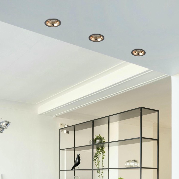 Встраиваемый светильник Crystal Lux CLT 081C BL-GO